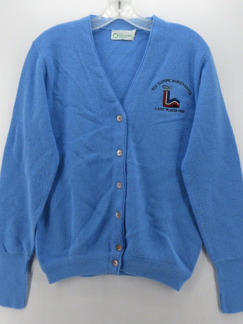 VGT USA Olympics Sweater 38 1980 Olympic Winter Games Miracle 80s *